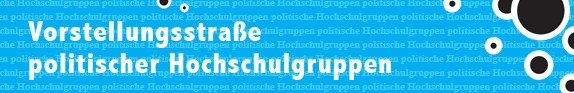 Banner für die Vorstellungsstrasse