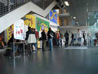 Foto vom Foyer HSZ von der Vorstellungsstrass