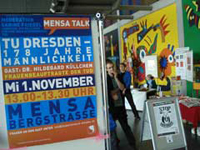 Foto vom Foyer HSZ von der Vorstellungsstrass